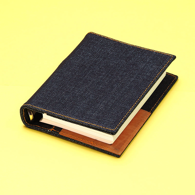 ASHFORD × Lightning セルビッジデニム システム手帳（趣味文オリジナル）【5営業日以内出荷】