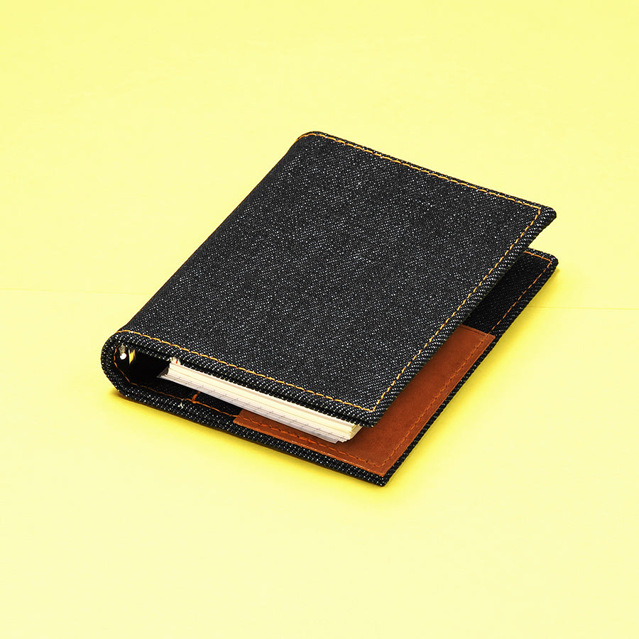 ASHFORD × Lightning セルビッジデニム システム手帳（趣味文オリジナル）【5営業日以内出荷】
