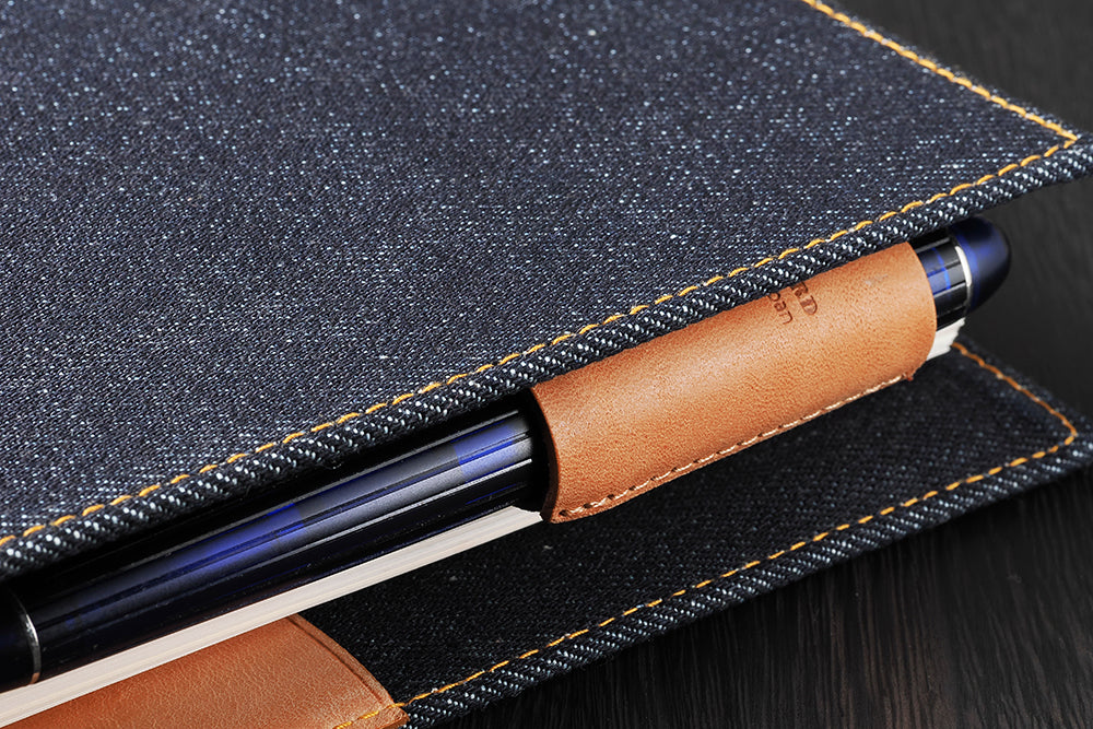 ASHFORD × Lightning セルビッジデニム システム手帳（趣味文オリジナル）【5営業日以内出荷】