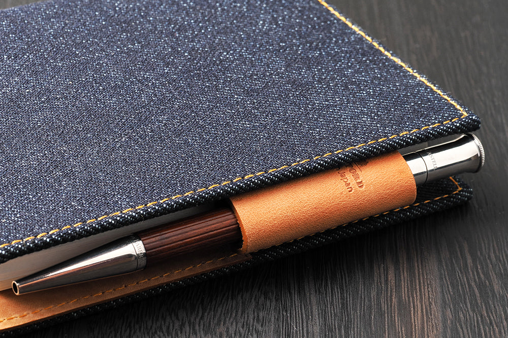 ASHFORD × Lightning セルビッジデニム システム手帳（趣味文オリジナル）【5営業日以内出荷】