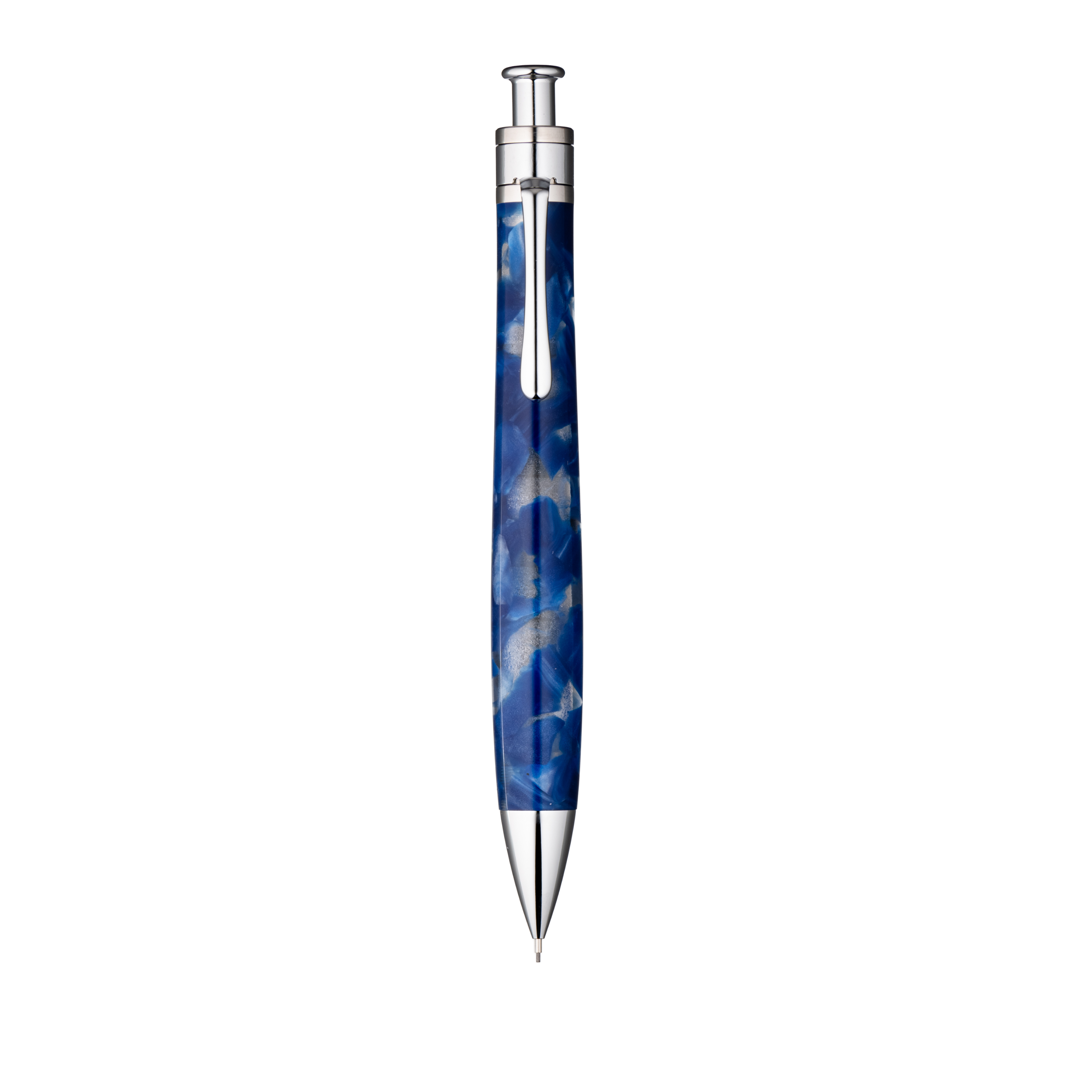 ルーチェペンコルタ アクリル 青×透明／0.5mmペンシルコルタ楔 アクリル 青×透明（趣味文オリジナル）【5営業日以内出荷】