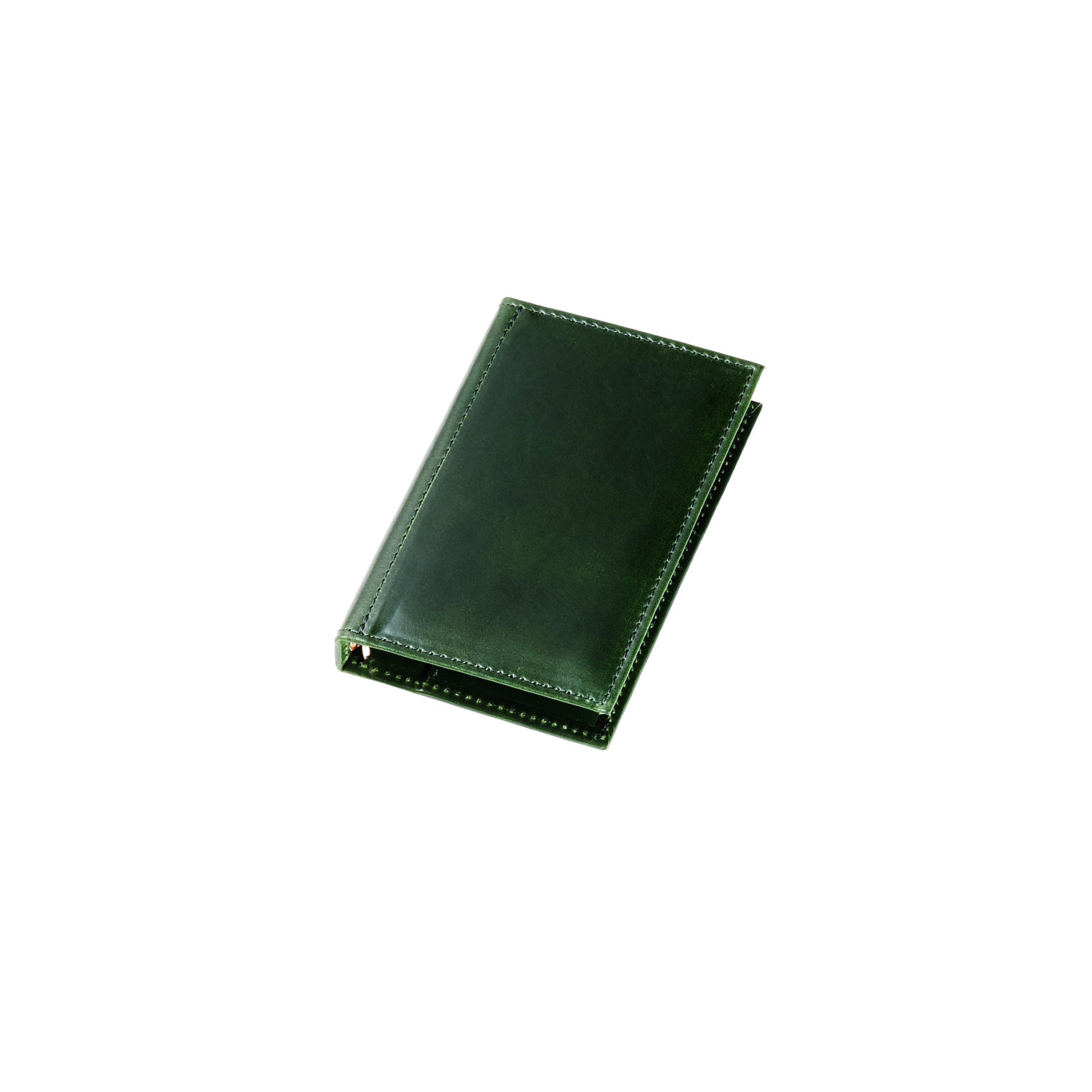 システム手帳 ディープグリーン コードバン M5 φ8mm（趣味文オリジナル）