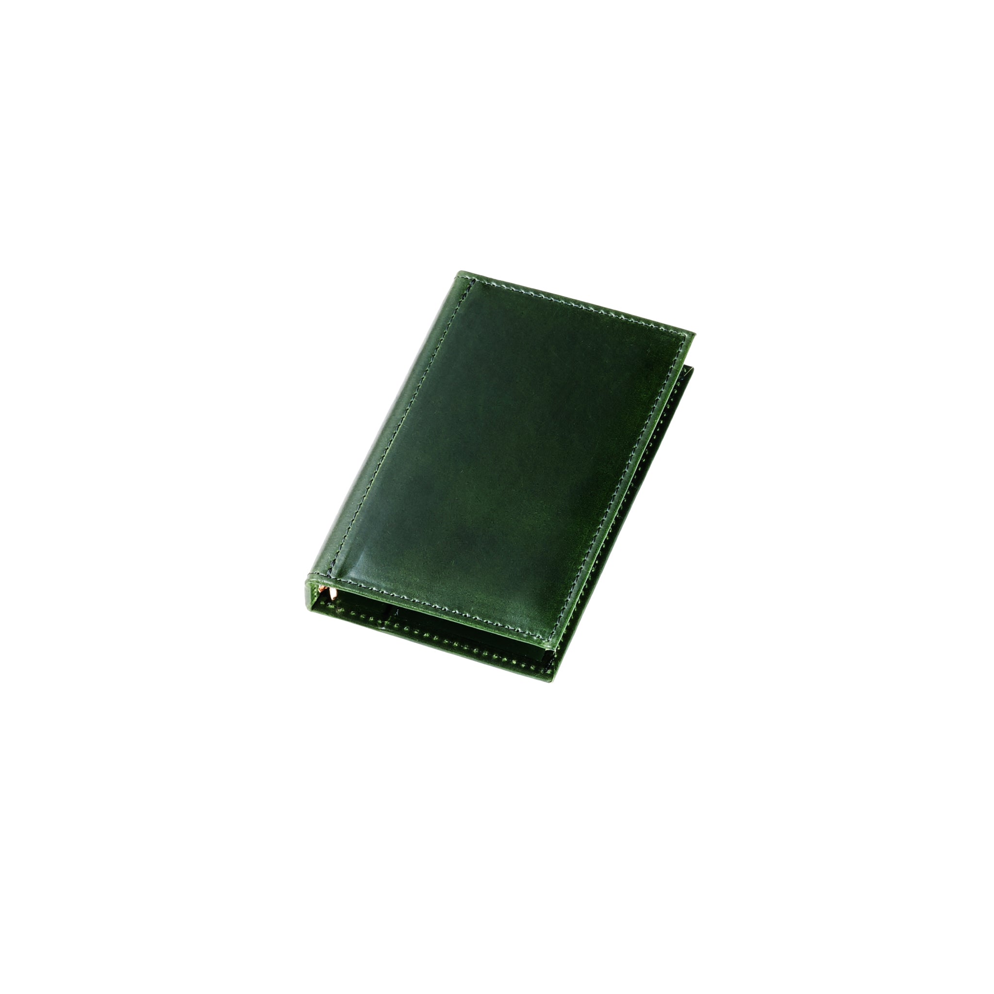 システム手帳 ディープグリーン コードバン M5 φ8mm（趣味文オリジナル）